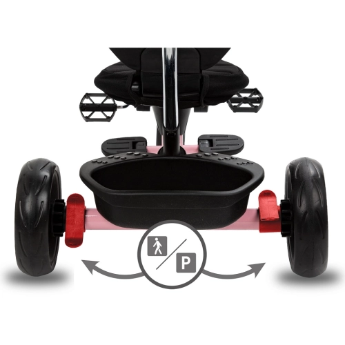 Rowerek Trójkołowy AXEL Charmy Pink  Kidwell  ROTRAXE01A0